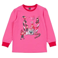 Elves Pajamas 2-12y