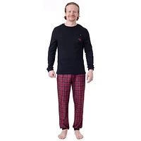 Men Plaid Pajamas