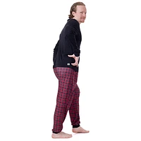 Men Plaid Pajamas