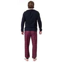 Men Plaid Pajamas