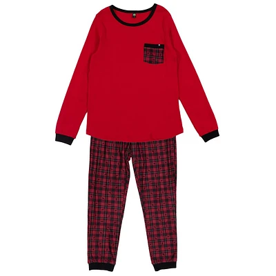 Women Plaid Pajamas