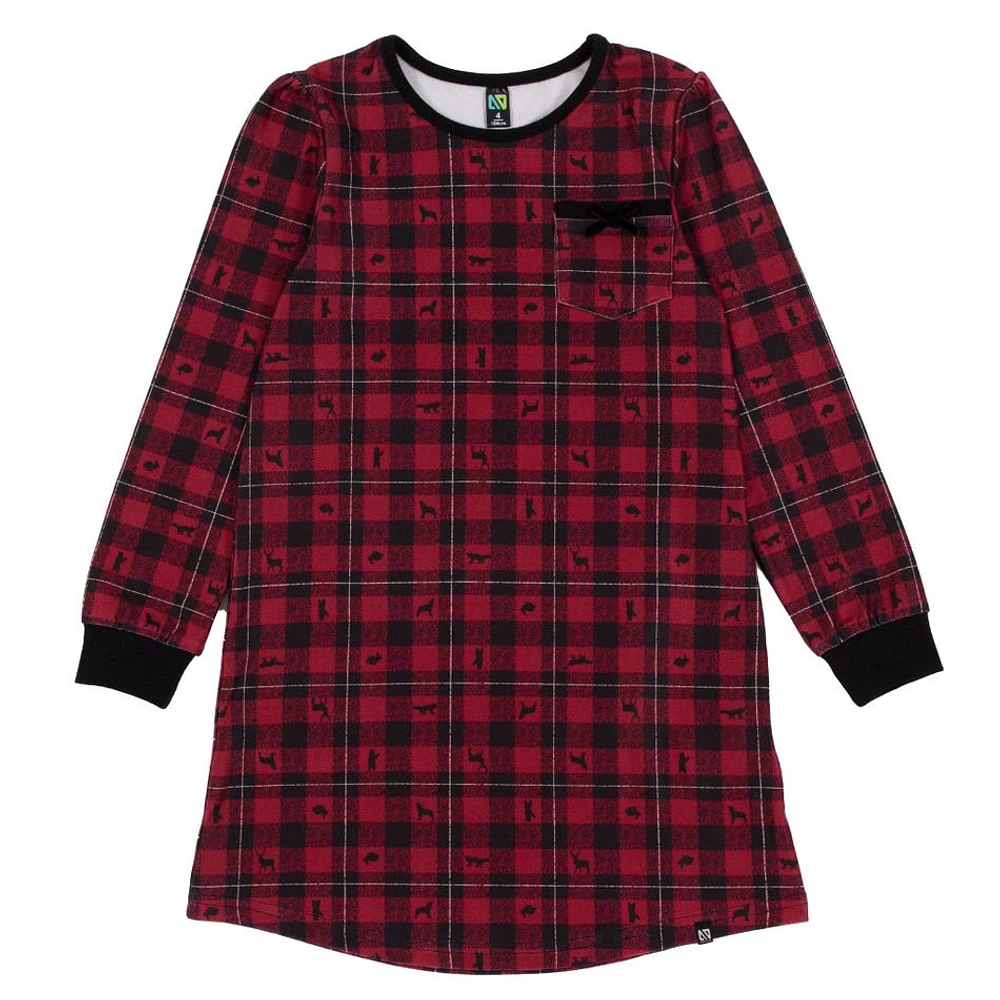 Plaid Nightgown 3-12y