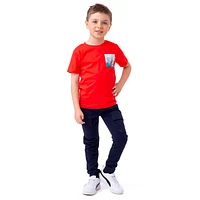 School Pocket T-Shirt 2-12y