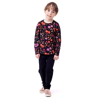 T-Shirt Fleurs Étoile 2-12ans