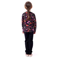 T-Shirt Fleurs Étoile 2-12ans