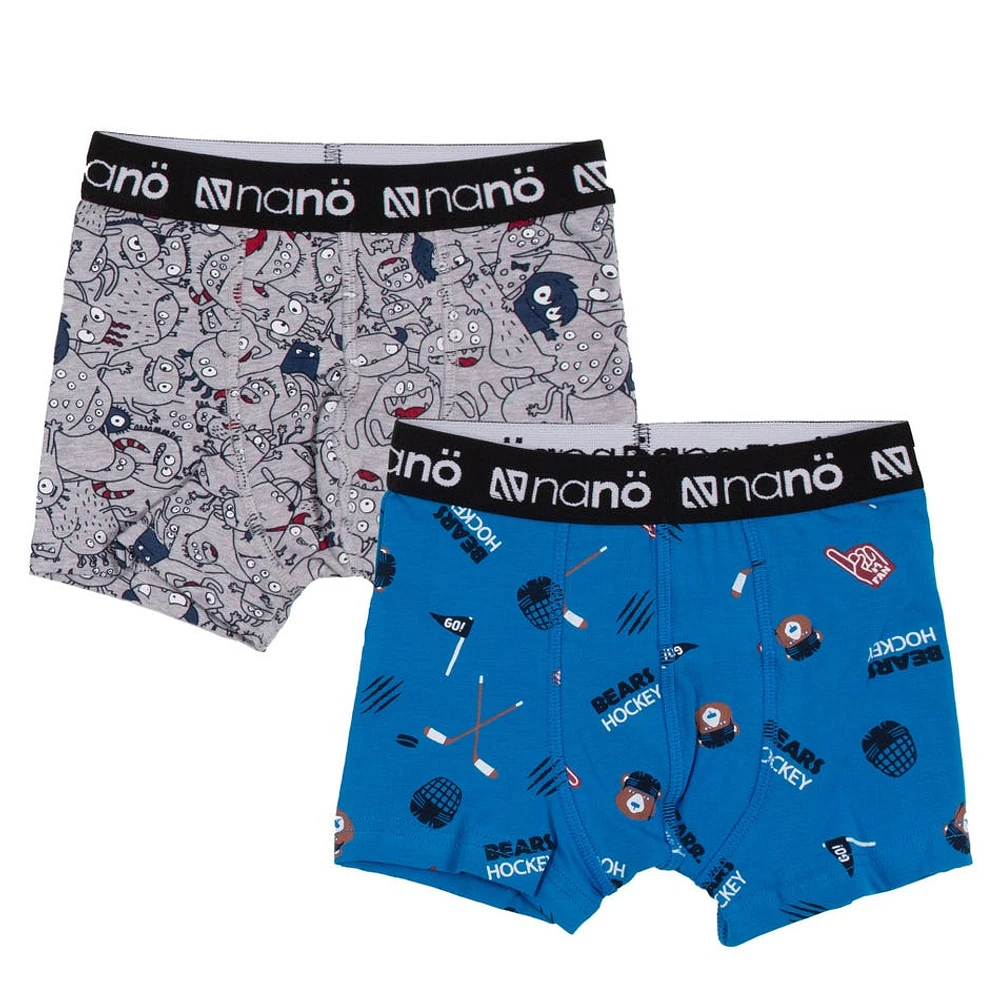 Monsters 2-Pack Boxers 2-12y