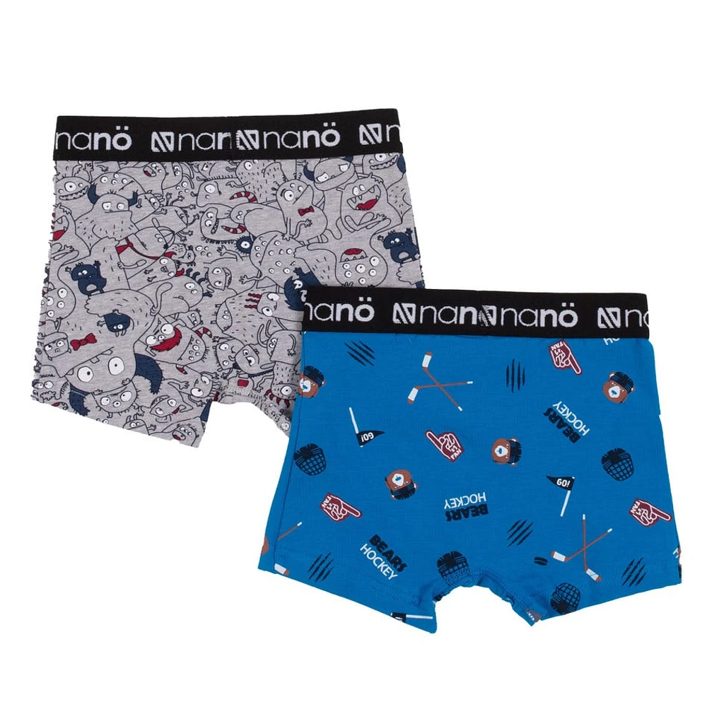 Monsters 2-Pack Boxers 2-12y