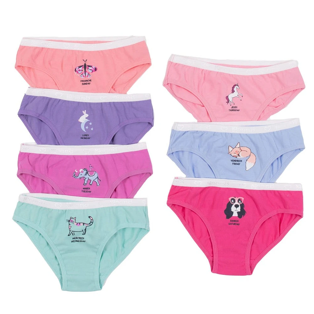 7 Days Undies 2-12y