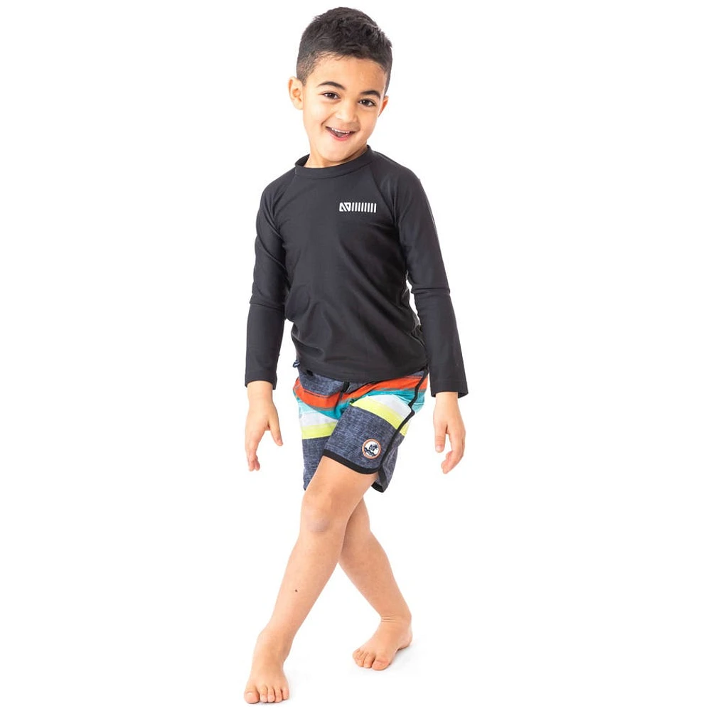 Solid UV Long Sleeves Rashguard 7-14y