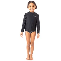 Solid UV Long Sleeves Rashguard 7-14y