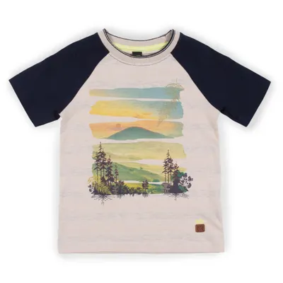 Landscapes Raglan T-Shirt 7-12y