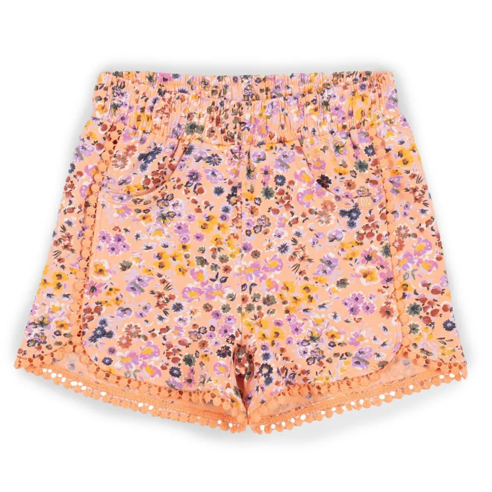 Flowers printed Shorts 2-6y