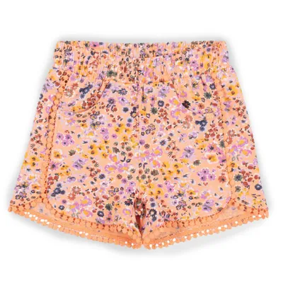 Flowers printed Shorts 7-12y