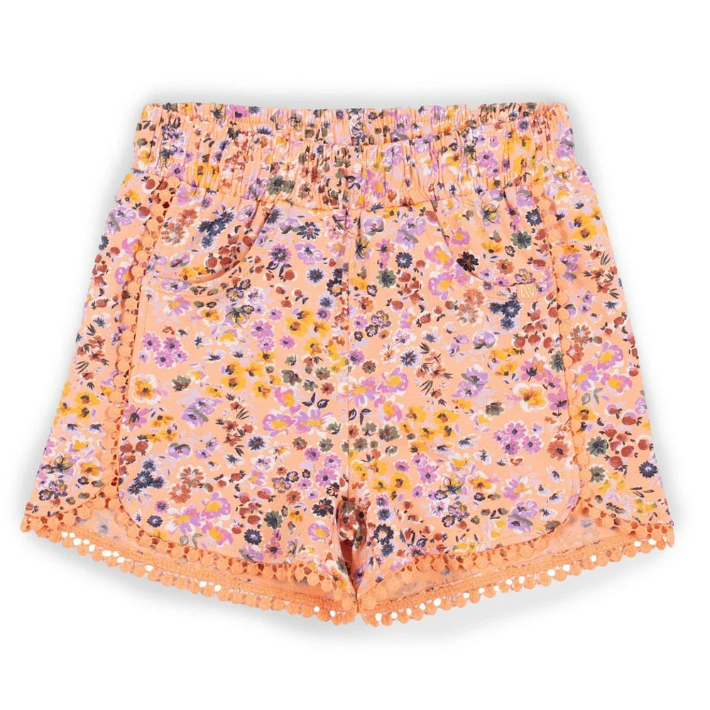 Flowers printed Shorts 7-12y