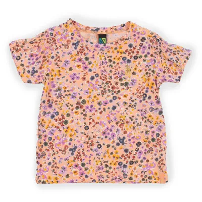 T-Shirt Imprimé Fleurs 7-12ans