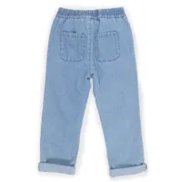 Flowers Light Weight Denim 2-6y