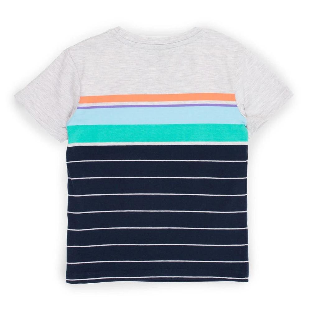 T-Shirt Rayé Mer 7-12ans