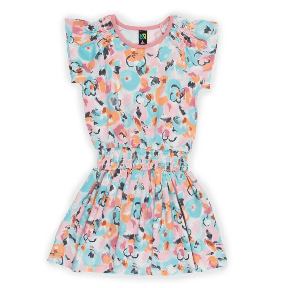 Beach Day printed Dress 2-6y