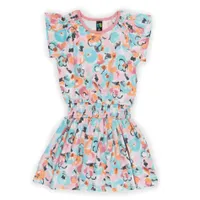 Beach Day printed Dress 7-12y