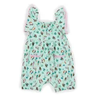 Leopard Tamer Romper 6-24m