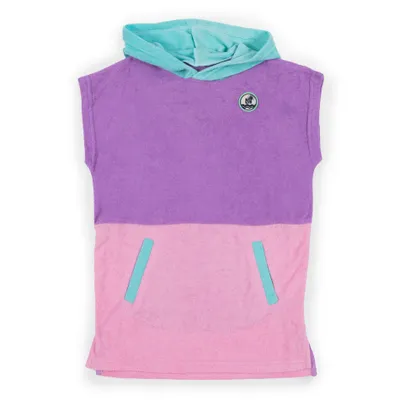 Colorblock Beach Poncho 2-7y