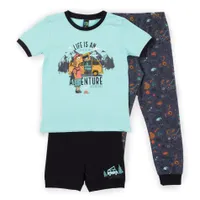 Camping 3 Pieces Pajamass 2-6y