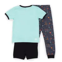 Camping 3 Pieces Pajamass 2-6y