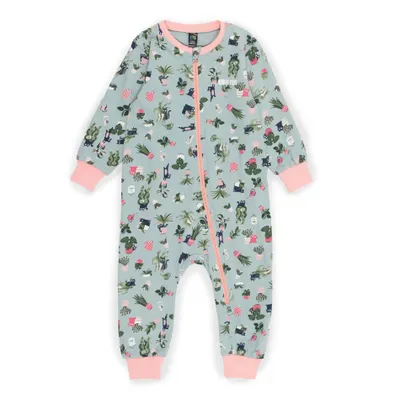 Cats One Piece Pajamass 9-24m