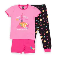 Fruits 3 Pieces Pajamass 7-12y