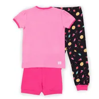 Fruits 3 Pieces Pajamass 7-12y