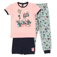 Cats 3 Pieces Pajamass 2-6y