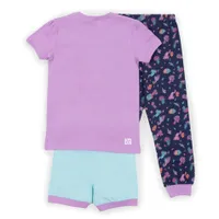 Axolotl 3 Pieces Pajamass 2-6y