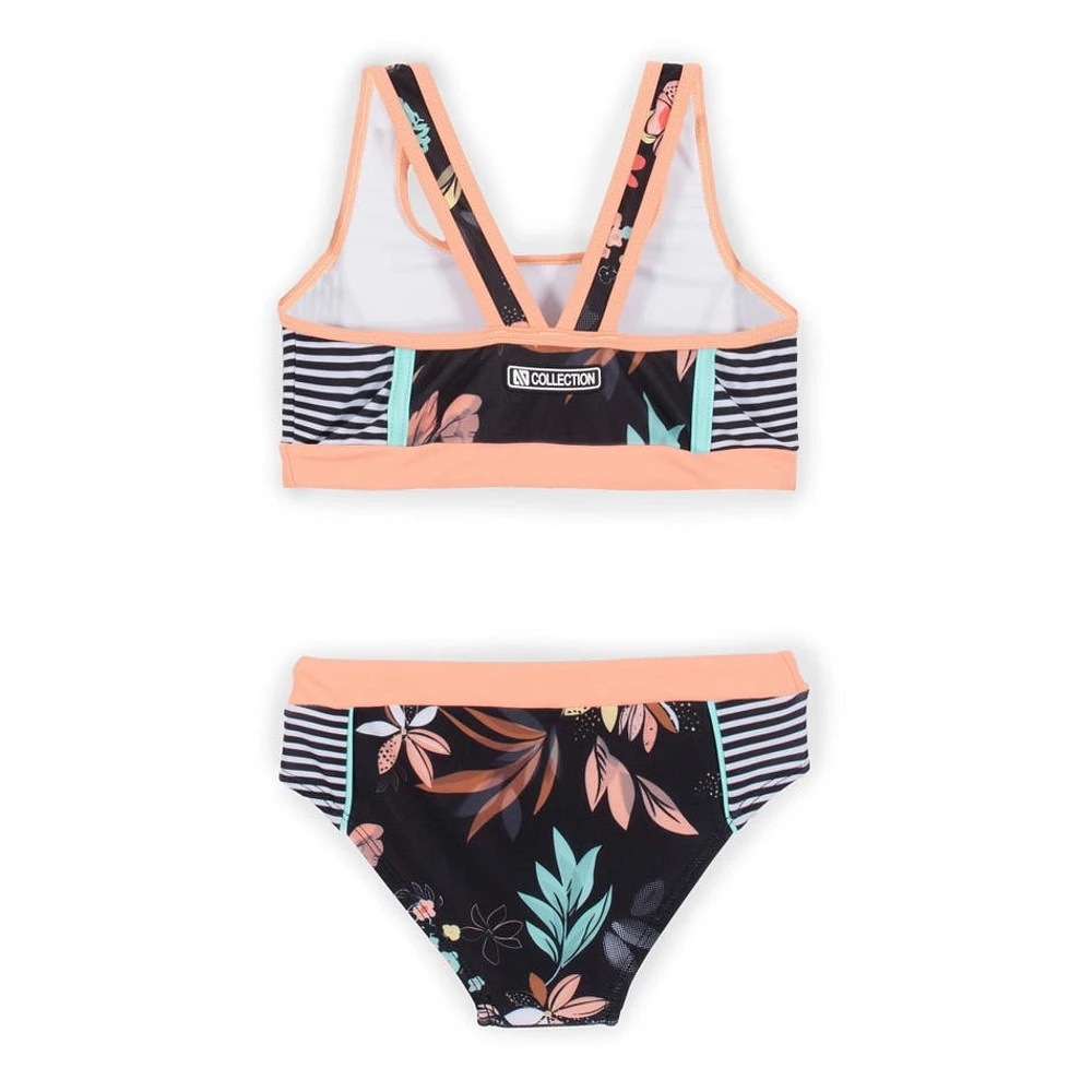 Bikini UV Tropical 7-14ans