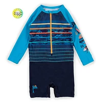 Surf UV Long Sleeves Swimsuit 2-4y