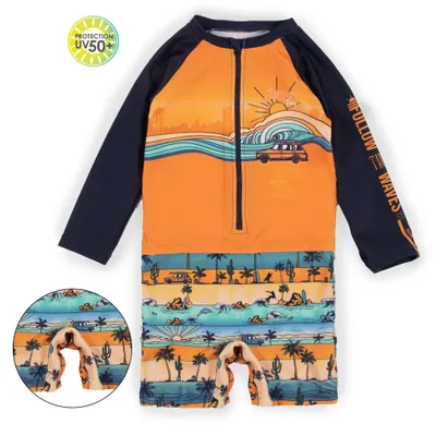 Beach UV Long Sleeves Swimsuit 9-24m
