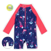 Jellyfish Long Sleeves UV Swimsuit 9-24m