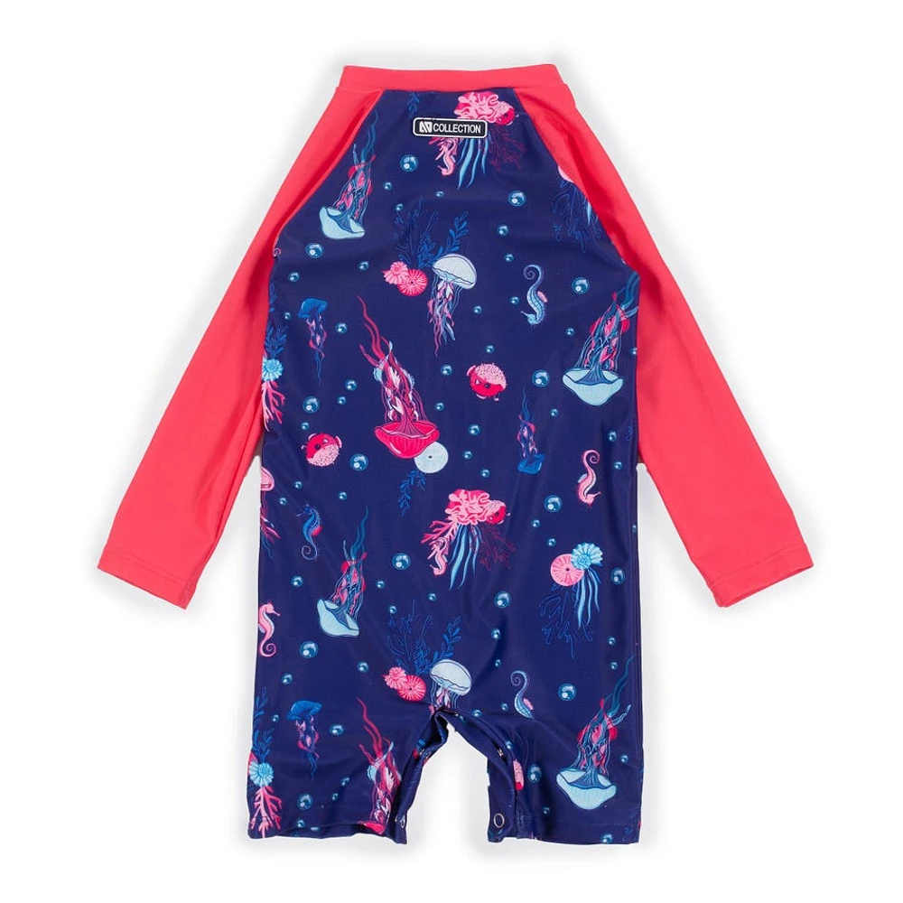 Jellyfish Long Sleeves UV Swimsuit 9-24m