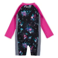 Butterflies Long Sleeves UV Swimsuit 2-4y