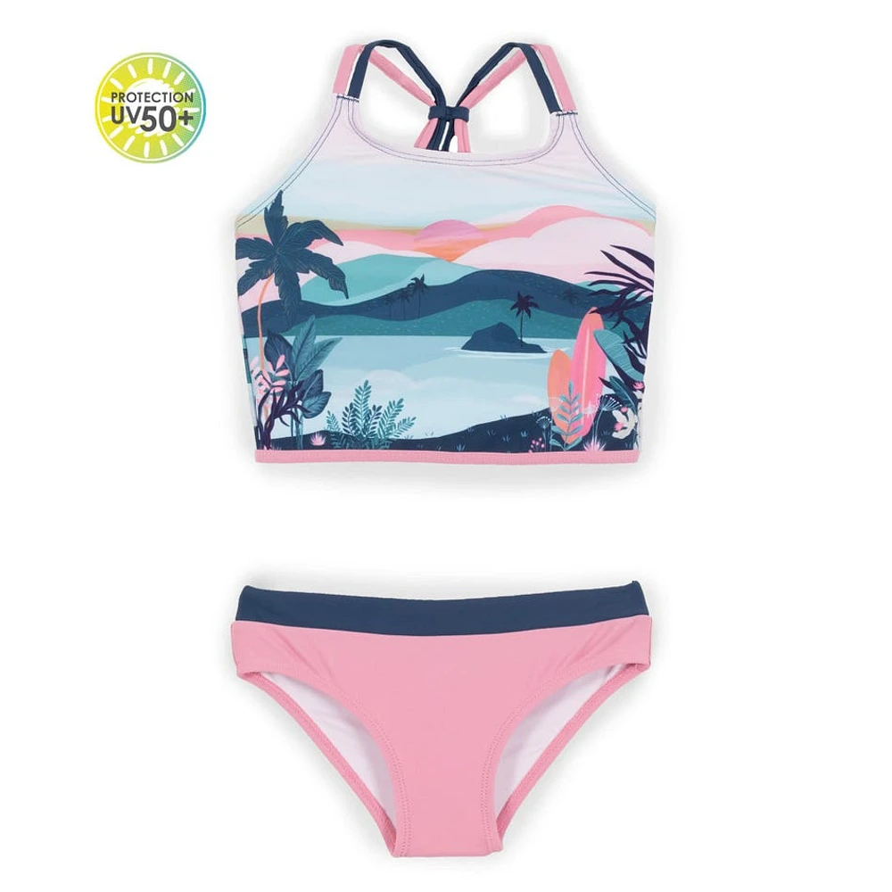 Maillot UV Deux Pièces Paysages 4-6ans