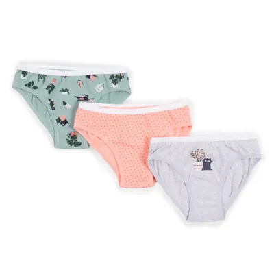 Cats 3-Pack Undies 2-12y