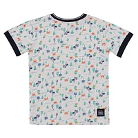 Mediterranean Print T-Shirt 2-6y