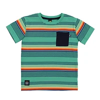 Mediterranean Striped T-Shirt 7-12y