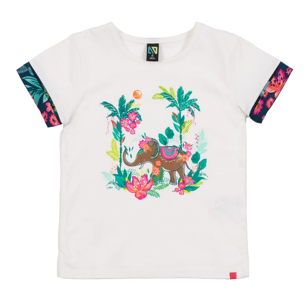 Jungle Elephant T-Shirt 2-6y