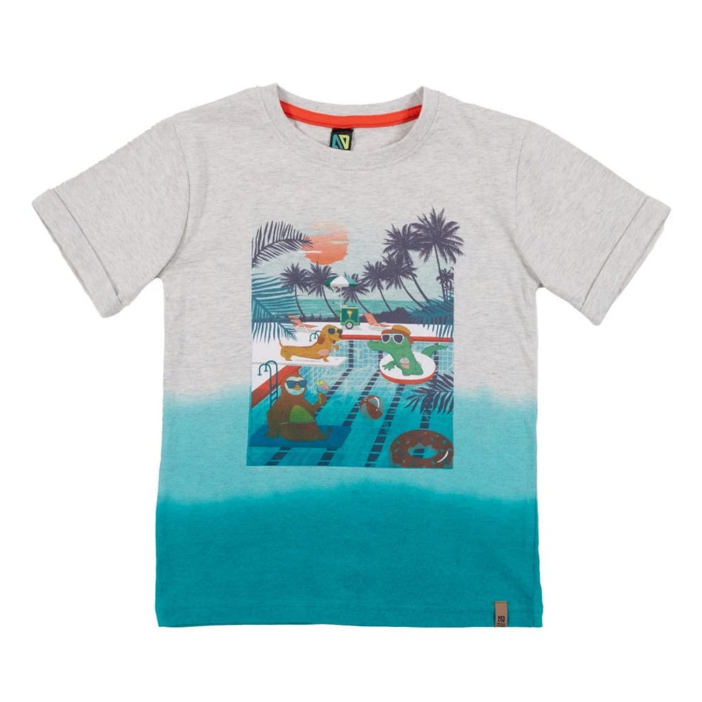 T-Shirt Piscine 7-12ans