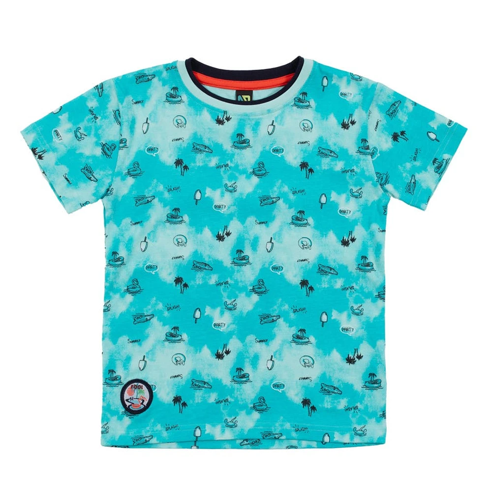 T-Shirt Imprimé Piscine 2-6ans