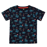 Pool Palm Tree T-Shirt 7-12y