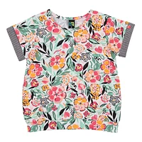 Picnic Flowers T-Shirt 7-12y