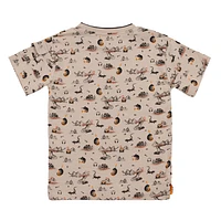 Festival Printed T-Shirt 2-6y