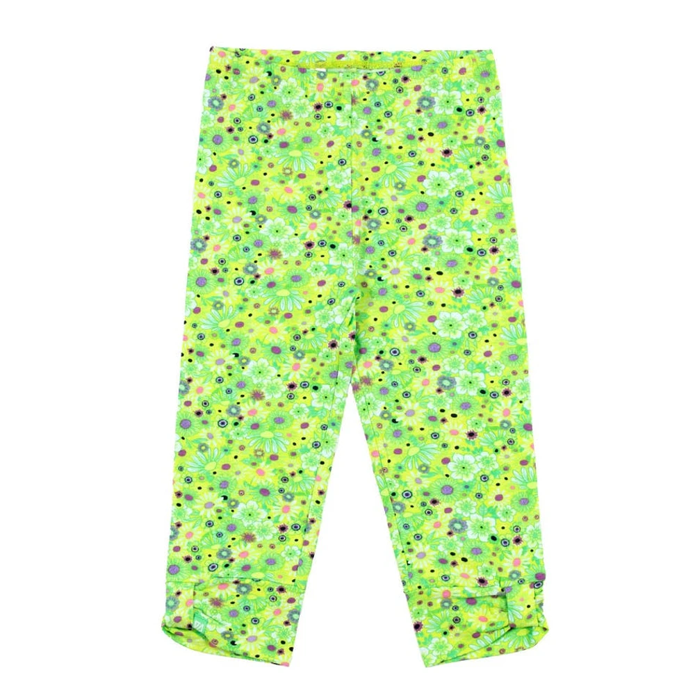 Legging Fleurs 3/4 Paix 2-6ans