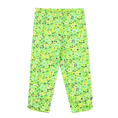 Peace Flowers 3/4 Leggings 2-6y